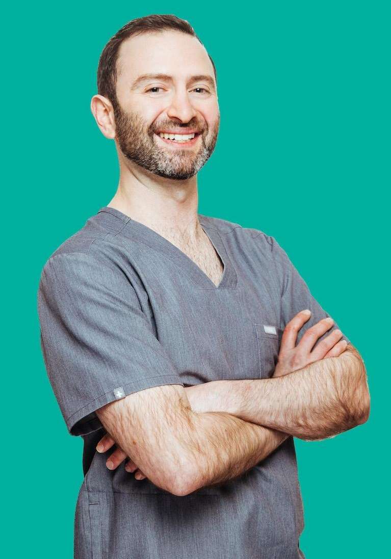 headshot of dr eugene goldman dds | dentist downtown brooklyn