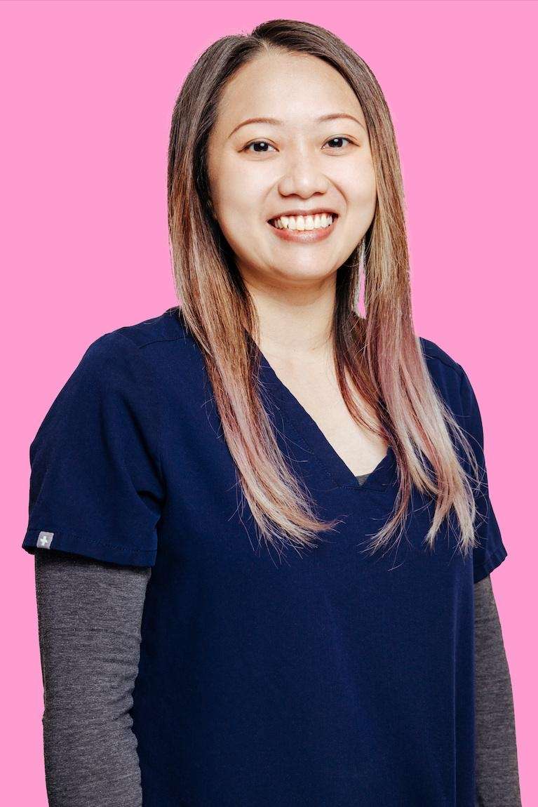 photo of sharry dental hygienist | dentist brooklyn