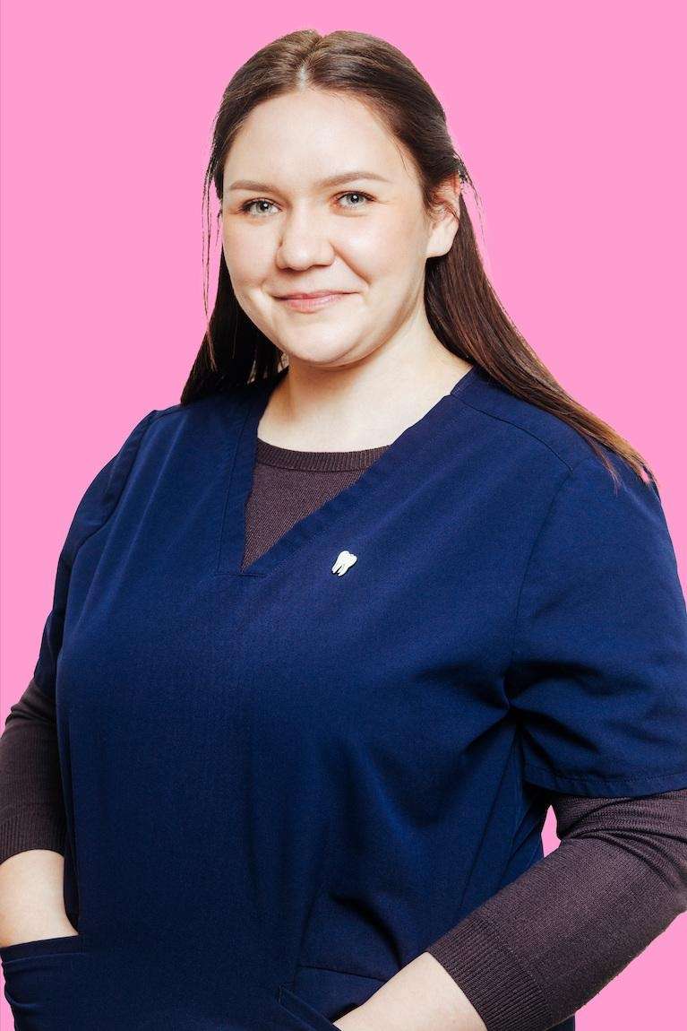 photo of victoria patient coordinator | dentist brooklyn