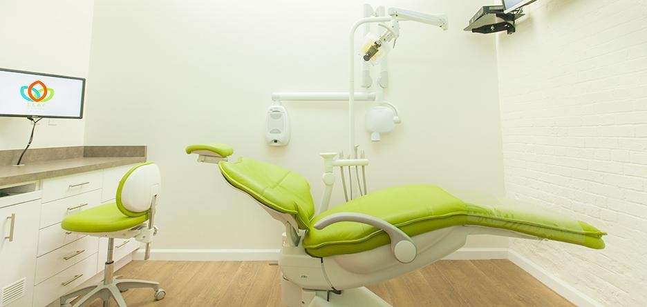 modern dental exam room | dumbo dentist